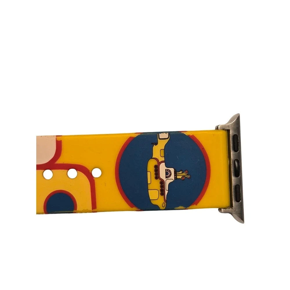 MobyFox The Beatles Yellow Submarine Smart Watch Band OS Yellow Pre-owned